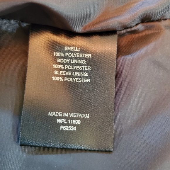 WEATHERPROOF Men's Brown Lightweight Suede Jacket, Size L - Picture 13 of 14